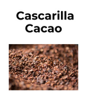 Cascarilla de cacao, una parte del fruto del cacao rica en antioxidantes y nutrientes. Tiene beneficios para la salud como mejorar el estado de ánimo