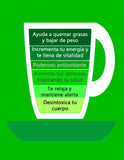 Poderoso antioxidante y adelgazante 50 g | MATCHA DETOX | Desafío Detox 50 días