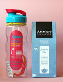 Botella plástica más estuche Amman www.amman.cl amman.cl