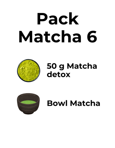 PODEROSO ANTIOXIDANTE Y ADELGAZANTE - MATCHA DETOX - Desafío Detox 25 días