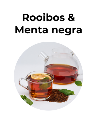 Rooibos & Menta Negra | Infusión Natural Sin Teína