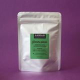 Doypack con infusión Vientre plano de Amman Tea Blends de 50g con orégano, jengibre, tomillo, anís y clavo de olor para desinflamar y aliviar la hinchazón.