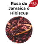 QUEMADOR DE GRASAS - ROSA DE JAMAICA O HIBISCUS 20 % off Diciembre